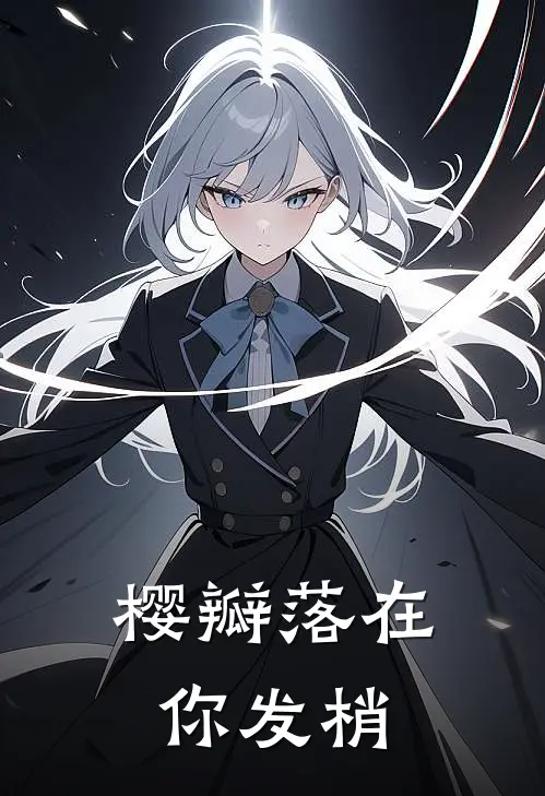 樱瓣落在你发梢