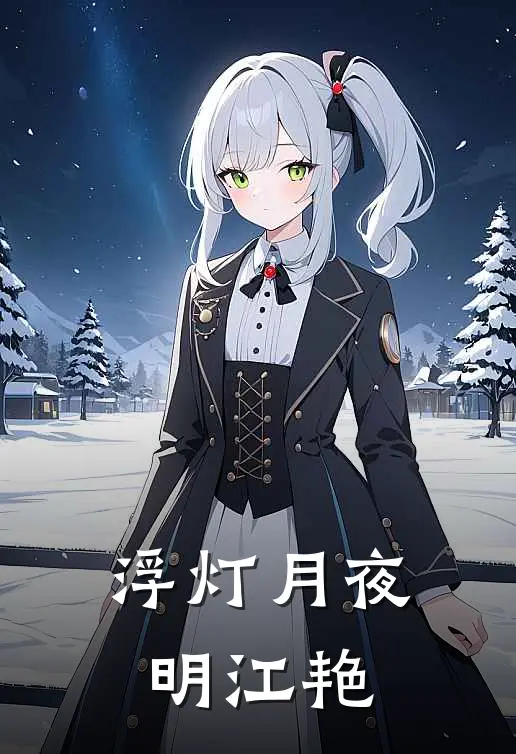 浮灯月夜明江艳