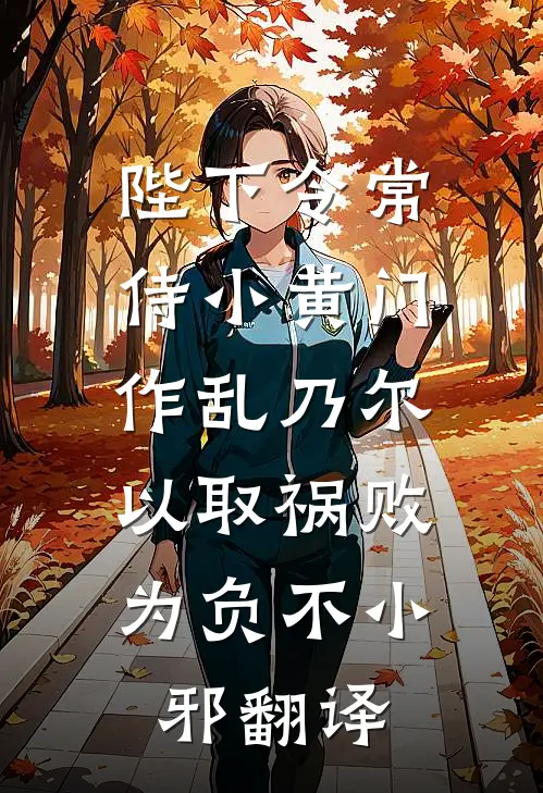 陛下令常侍小黄门作乱乃尔,以取祸败,为负不小邪翻译